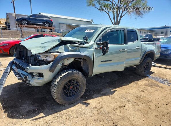3TYCZ5AN6NT055474 2022 TOYOTA TACOMA Gray Przód lewy