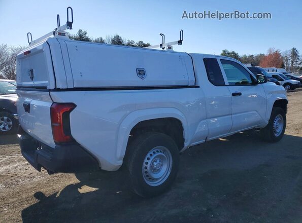 3TYJDAHN0RT001985 2024 TOYOTA TACOMA White უკანა მარჯვენა