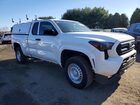 2024 Toyota Tacoma Sr White vin: 3TYJDAHN0RT001985