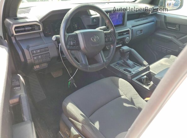 3TYJDAHN0RT001985 2024 TOYOTA TACOMA White წინა პანელის ხედი