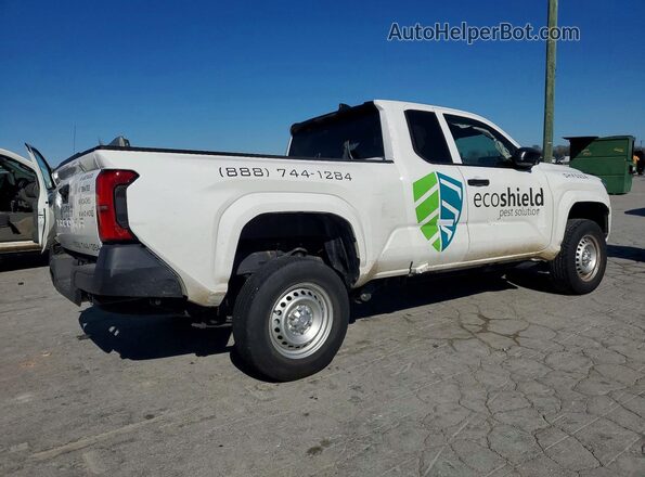3TYJDAHN6ST025519 2025 TOYOTA TACOMA White Հետևի աջ