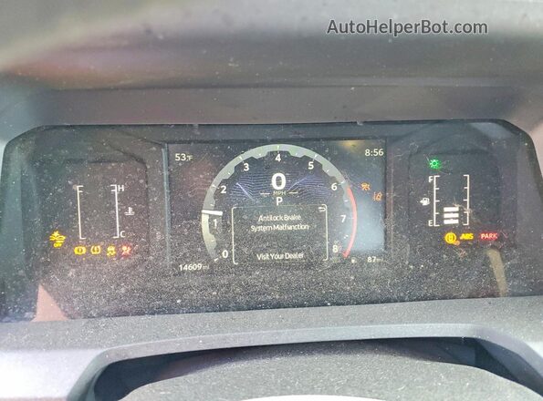 3TYJDAHN6ST025519 2025 TOYOTA TACOMA White Սարքավորումների վահանակի տեսք