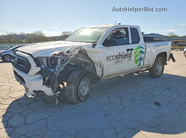 3TYJDAHN6ST025519 2025 TOYOTA TACOMA White Առջևի ձախ երեք քառորդ տեսարան