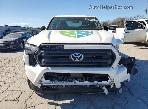 3TYJDAHN6ST025519 2025 TOYOTA TACOMA White Դիմացի տեսք