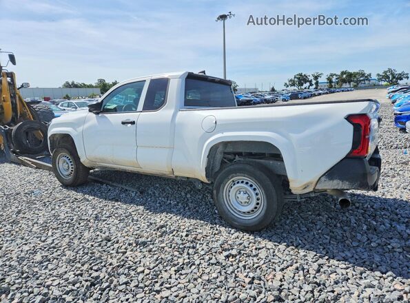 3TYJDAKN5RT004874 2024 TOYOTA TACOMA White უკანა მარცხენა