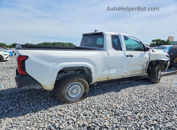 3TYJDAKN5RT004874 2024 TOYOTA TACOMA White უკანა მარჯვენა