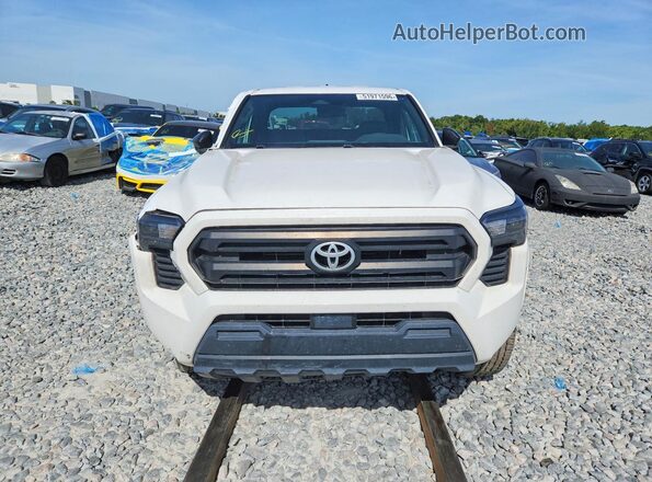 3TYJDAKN5RT004874 2024 TOYOTA TACOMA White წინა ხედი