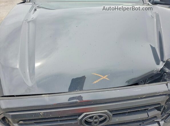 3TYKB5FN0RT004339 2024 TOYOTA TACOMA Gray Вид задньої частини салону