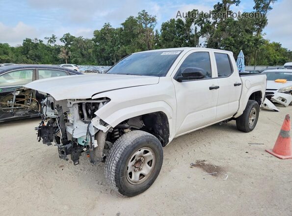 3TYKD5HN3RT006920 2024 TOYOTA TACOMA White Vista tres cuartos delantera izquierda
