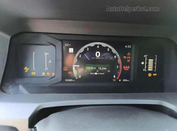 3TYLB5JN6RT052892 2024 TOYOTA TACOMA Blue Вид щитка приладів