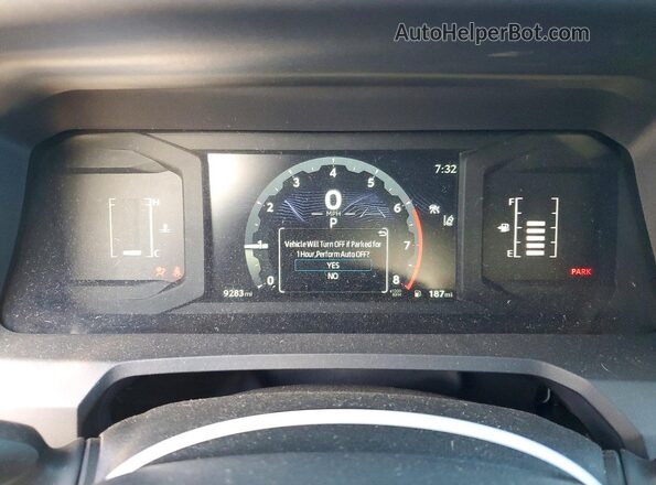 3TYLB5JNXST096416 2025 TOYOTA TACOMA Gray Vista del cuadro de instrumentos