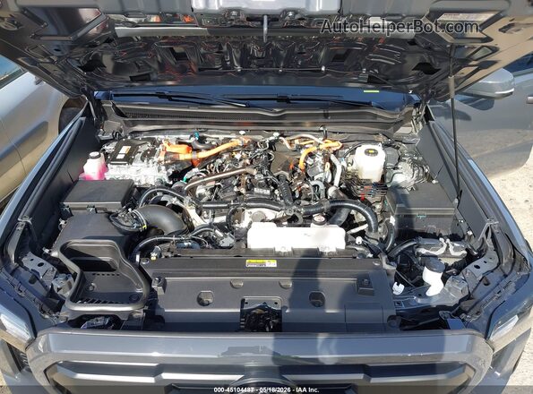 3TYLC5LN0RT009529 2024 TOYOTA TACOMA HYBRID Gray Հետևի տեսք