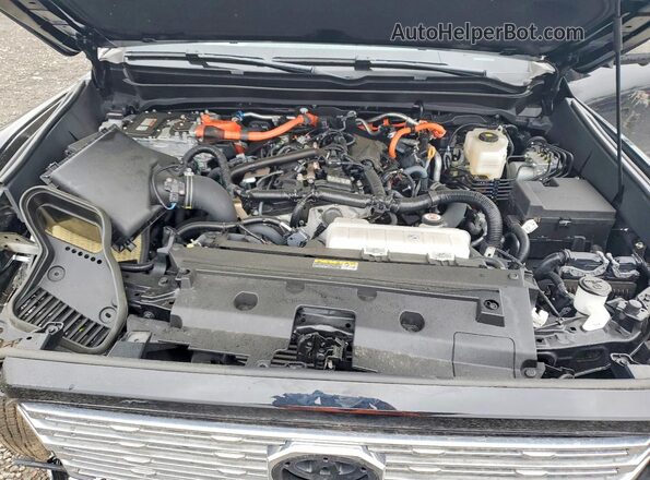 3TYLC5LN0ST025008 2025 TOYOTA TACOMA Black Widok komory silnika