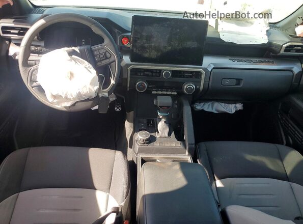 3TYLC5LN3ST048010 2025 TOYOTA TACOMA White Առջևի վահանակի տեսք