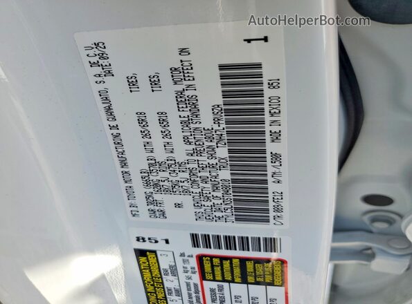 3TYLC5LN3ST048010 2025 TOYOTA TACOMA White Շարժիչի բաժամունքի տեսք