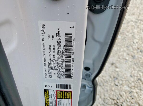3TYLC5LN5RT011714 2024 TOYOTA TACOMA White Engine compartment view