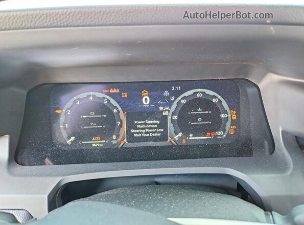3TYLC5LN5ST048557 2025 TOYOTA TACOMA Gray Սարքավորումների վահանակի տեսք