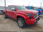 2025 Toyota Tacoma Hybrid Limited Red vin: 3TYLC5LN9ST037626