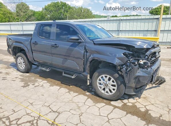 3TYLD5KN8RT005825 2024 TOYOTA TACOMA Gray Przód prawy