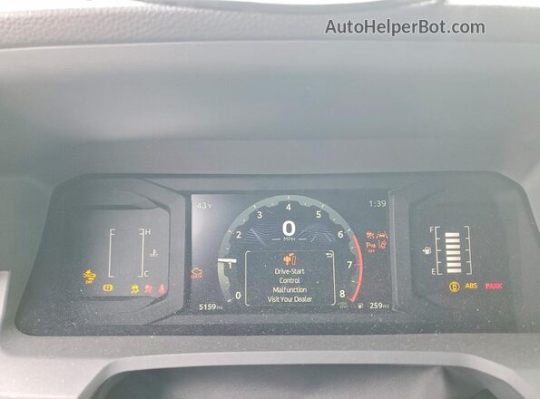 3TYLD5KN8ST020847 2025 TOYOTA TACOMA Black Widok zestawu wskaźników