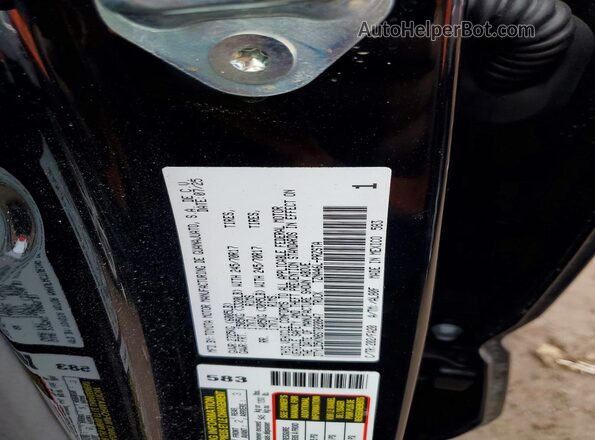 3TYLD5KN8ST020847 2025 TOYOTA TACOMA Black Widok komory silnika