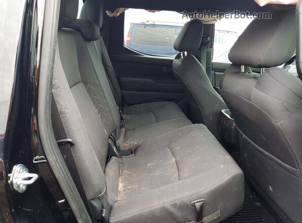 3TYLD5KN8ST020847 2025 TOYOTA TACOMA Black Widok tylnych siedzeń