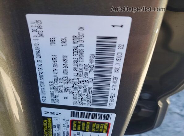 3TYLE5JN3ST098998 2025 TOYOTA TACOMA Green Vista de la etiqueta del VIN