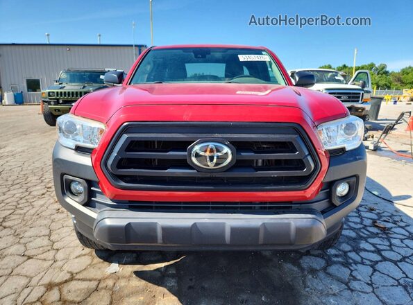 3TYRX5GN0LT003407 2020 TOYOTA TACOMA Красный Вид спереди