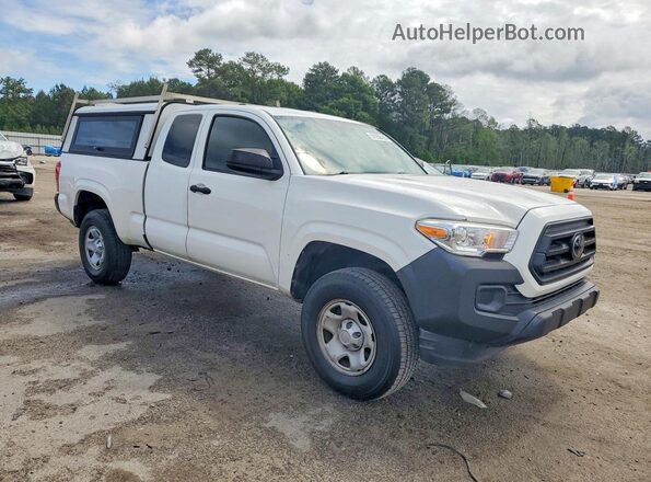 3TYRX5GN0MT007250 2021 TOYOTA TACOMA Белый Передняя правая четверть