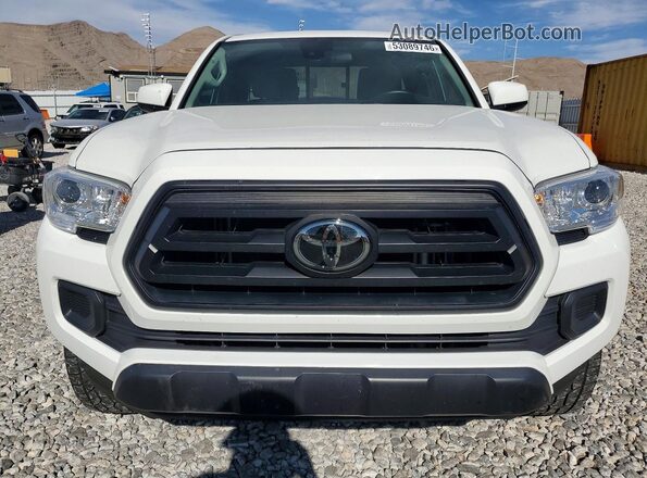 3TYRX5GN2PT086196 2023 TOYOTA TACOMA White Widok z przodu