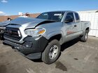 2022 Toyota Tacoma Access Cab Серебряный vin: 3TYRX5GN4NT051141