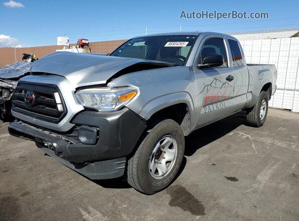 3TYRX5GN4NT051141 2022 TOYOTA TACOMA Серебряный Передняя левая четверть