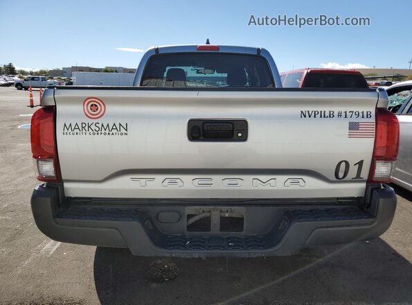 3TYRX5GN4NT051141 2022 TOYOTA TACOMA Серебряный Вид сзади