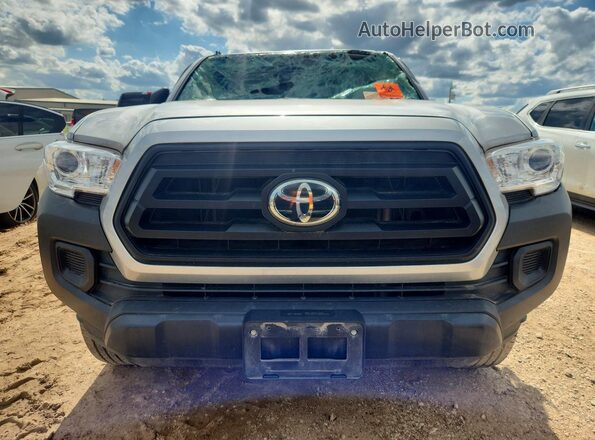 3TYRX5GN4NT059059 2022 TOYOTA TACOMA Серебряный Вид спереди