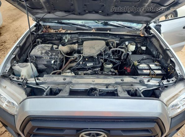 3TYRX5GN4NT059059 2022 TOYOTA TACOMA Серебряный Вид задней части салона