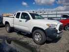 2021 Toyota Tacoma Sr Белый vin: 3TYRX5GNXMT029501