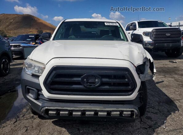 3TYRX5GNXMT029501 2021 TOYOTA TACOMA Белый Вид спереди