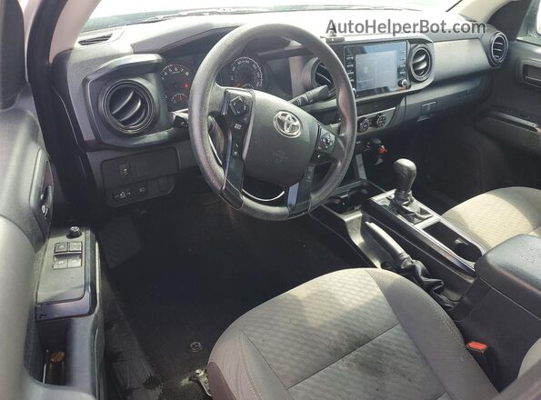 3TYRX5GNXMT029501 2021 TOYOTA TACOMA Белый Вид панели приборов