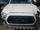 2021 Toyota Tacoma Sr Белый vin: 3TYRX5GNXMT029501