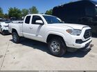 2022 Toyota Tacoma Sr White vin: 3TYRX5GNXNT038099