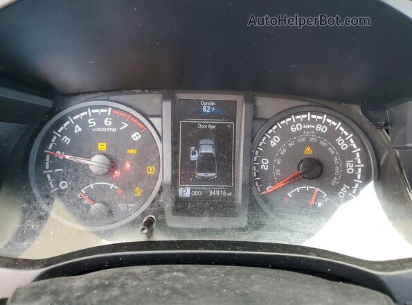 3TYRZ5CN9PT027159 2023 TOYOTA TACOMA Charcoal Widok zestawu wskaźników