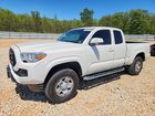 2021 Toyota Tacoma Sr White vin: 3TYSX5EN0MT009679