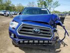 2022 Toyota Tacoma Sr5 Blue vin: 3TYSX5EN0NT016343