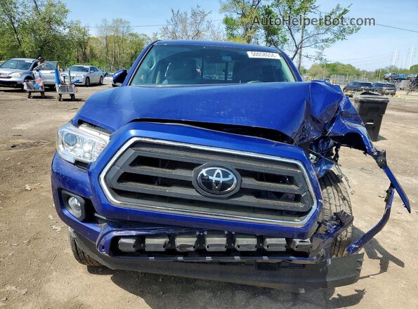 3TYSX5EN0NT016343 2022 TOYOTA TACOMA Blue Widok z przodu