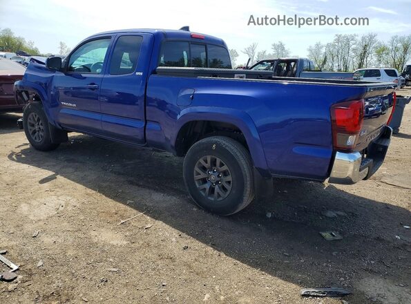 3TYSX5EN0NT016343 2022 TOYOTA TACOMA Blue Tył lewy