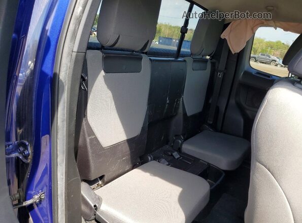 3TYSX5EN0NT016343 2022 TOYOTA TACOMA Blue Widok tylnych siedzeń