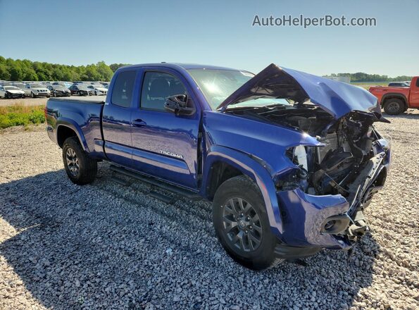 3TYSX5EN3PT018008 2023 TOYOTA TACOMA Синий Передняя правая четверть