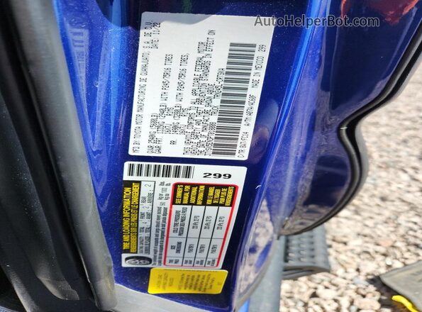3TYSX5EN3PT018008 2023 TOYOTA TACOMA Синий Вид наклейки с VIN-кодом
