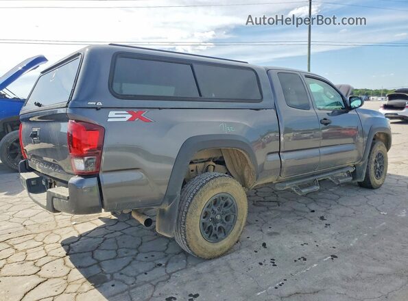 3TYSX5EN6MT005040 2021 TOYOTA TACOMA Gray Trasero derecho