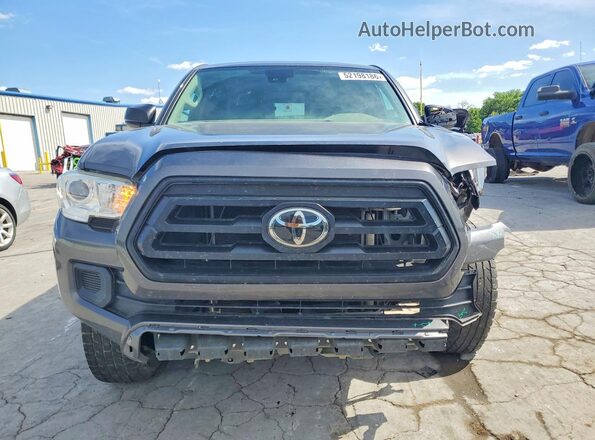 3TYSX5EN6MT005040 2021 TOYOTA TACOMA Gray Vista frontal